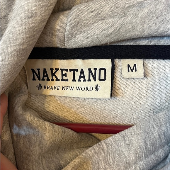 Naketano Brave New World Gray Hoodie - Picture 11 of 11